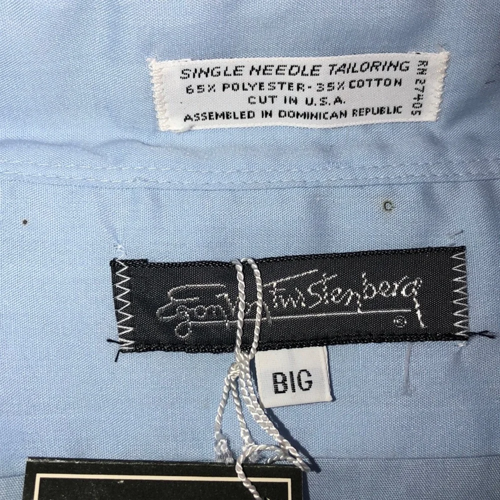 Vintage Egon von Furstenberg dress shirt - Picture 6 of 6